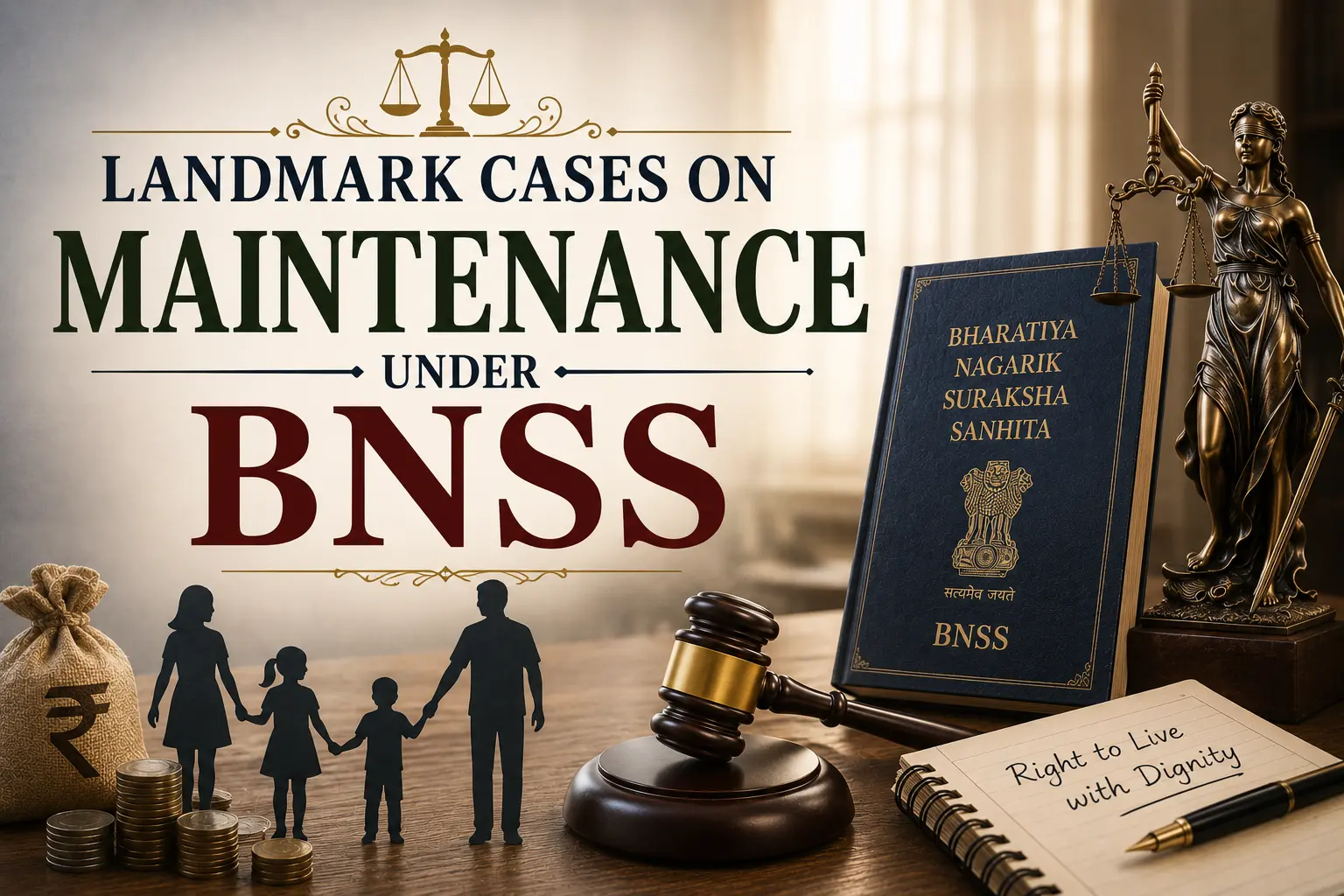 Landmark Cases on Maintenance under BNSS